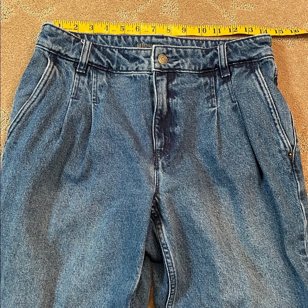 Michael Kors Pleated Front Jeans, Sz 6
